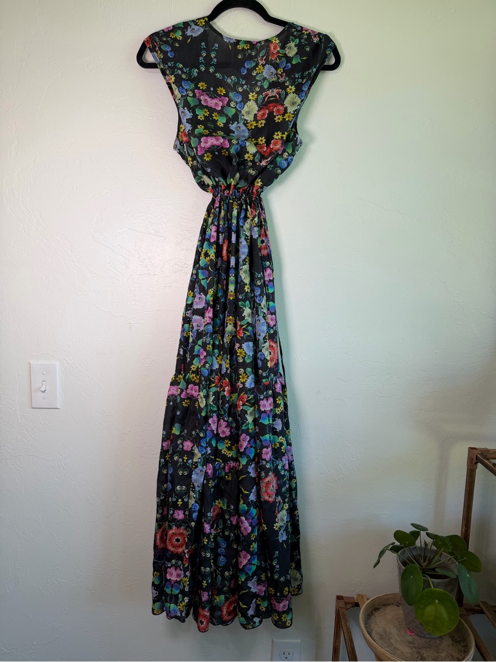 Johnny Was Ella Flower Natania Dress 100% silk size Large - Picture 11 of 11